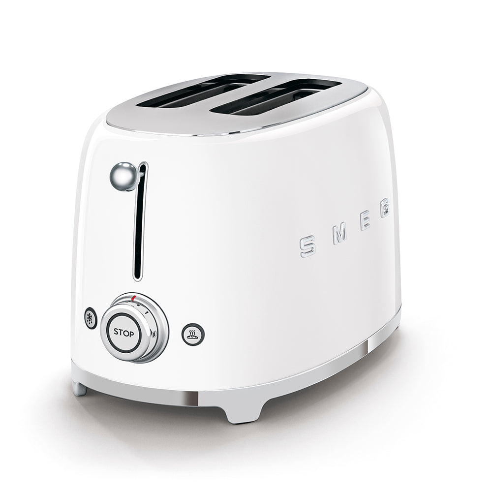 SMEG 2-Slice Toaster (TSF01) – White