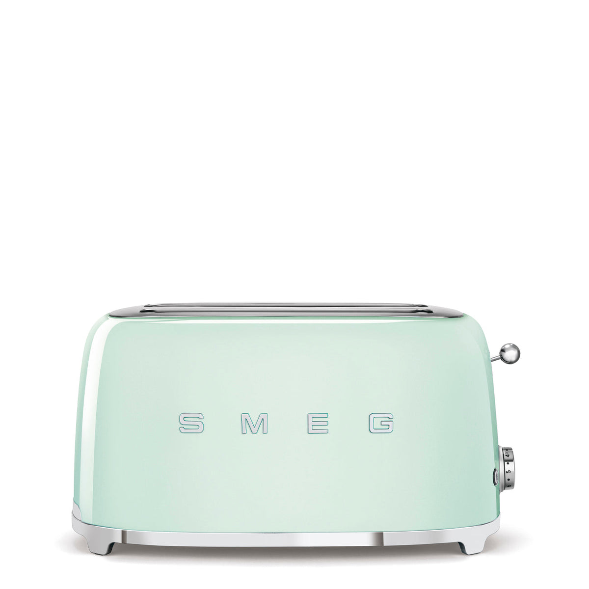 SMEG Long-Slot 4-Slice Toaster (TSF02) – Pastel Green