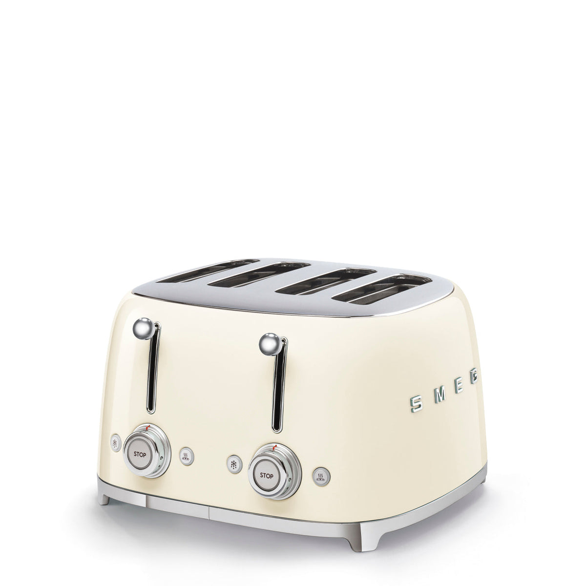 SMEG 4-Slot Toaster (TSF03) – Cream
