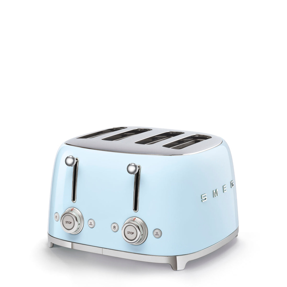 SMEG 4-Slot Toaster (TSF03) – Pastel Blue