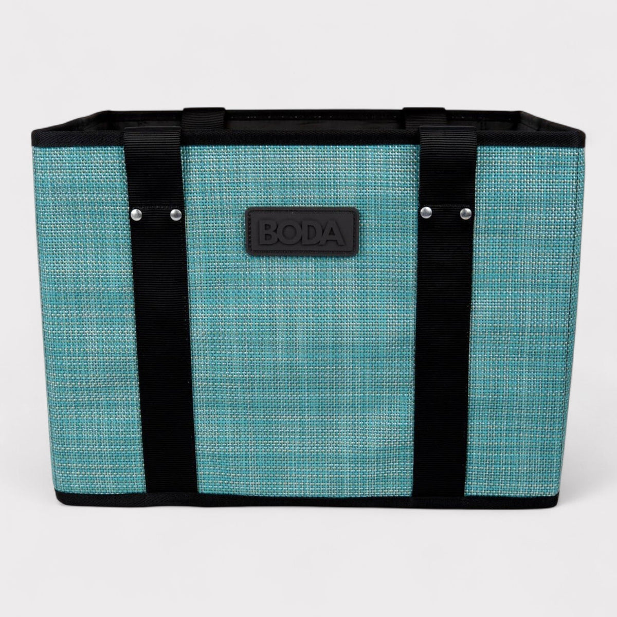 Boda Market Tote - Mini Basketweave - Turquoise
