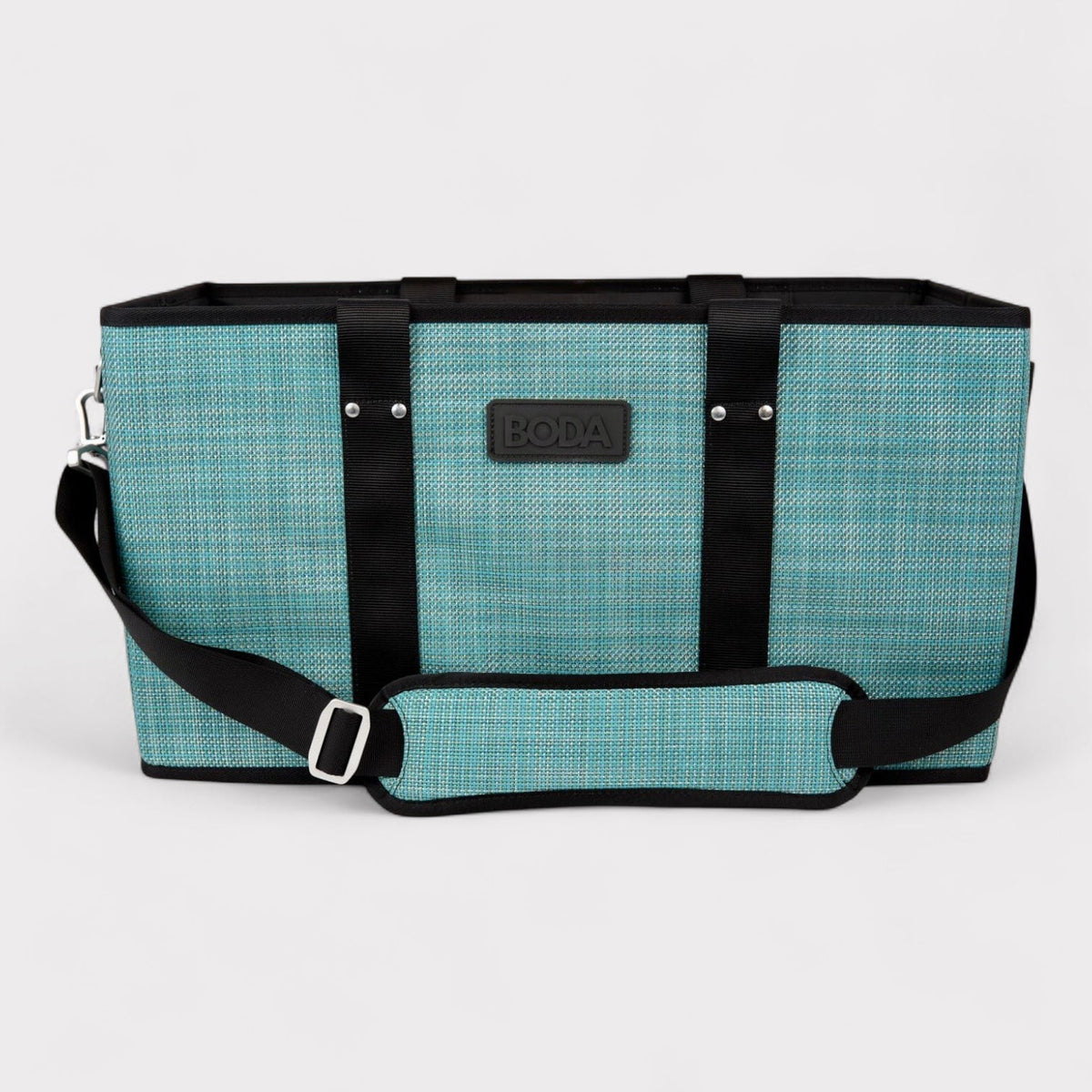 Boda Market Tote - Mini Basketweave - Turquoise