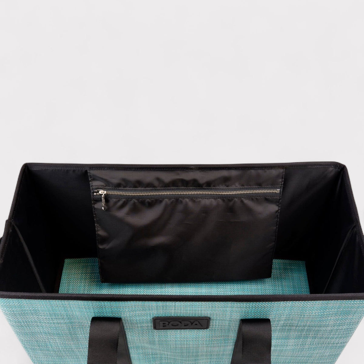 Boda Market Tote - Mini Basketweave - Turquoise