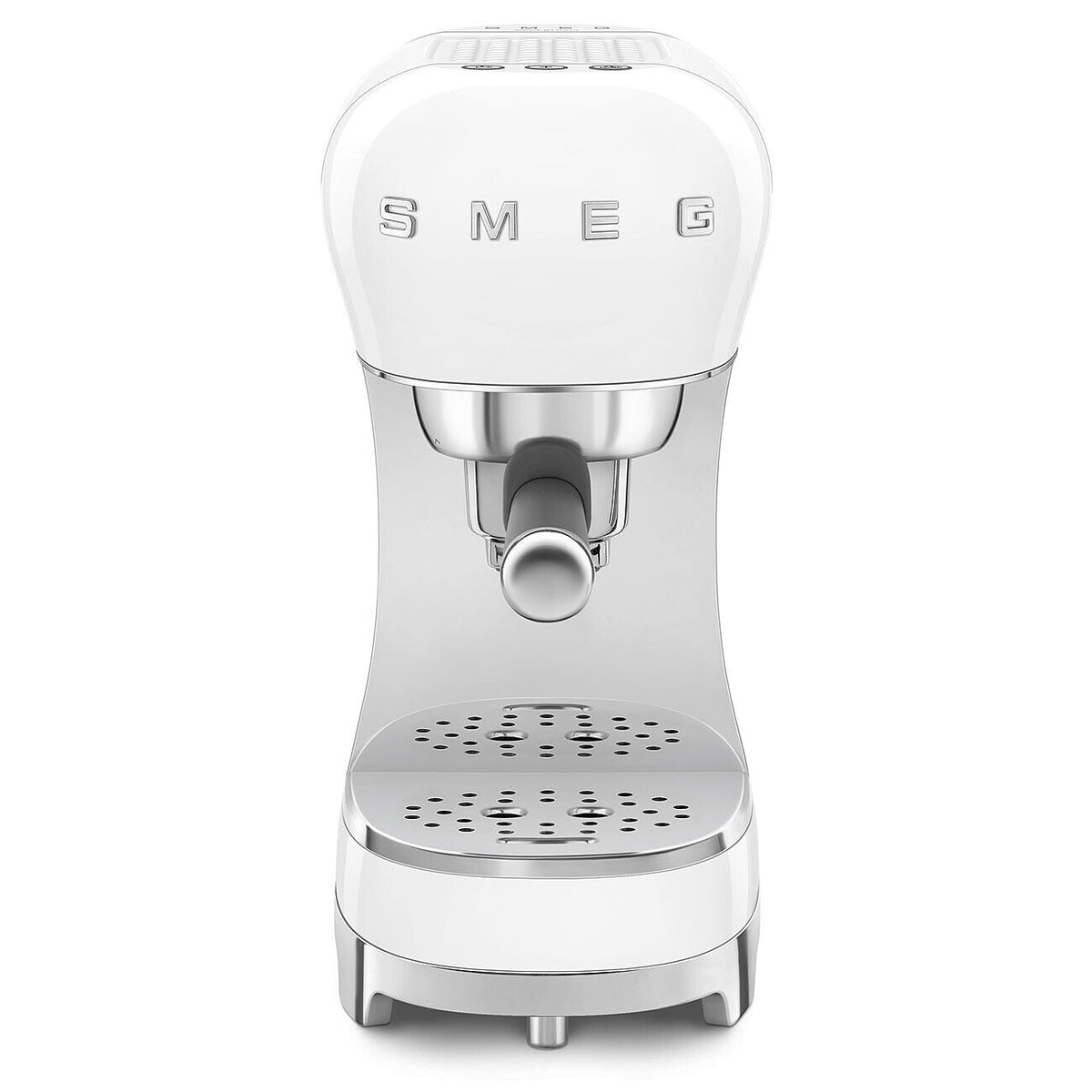 SMEG Manual Espresso Machine (ECF00) – White