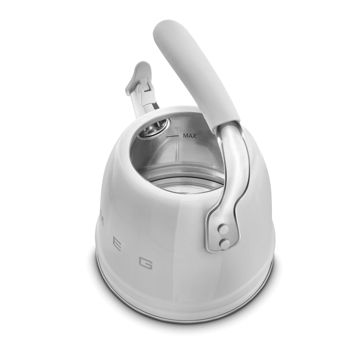SMEG 10-Cup Whistling Kettle (WKF01) – Stainless Steel
