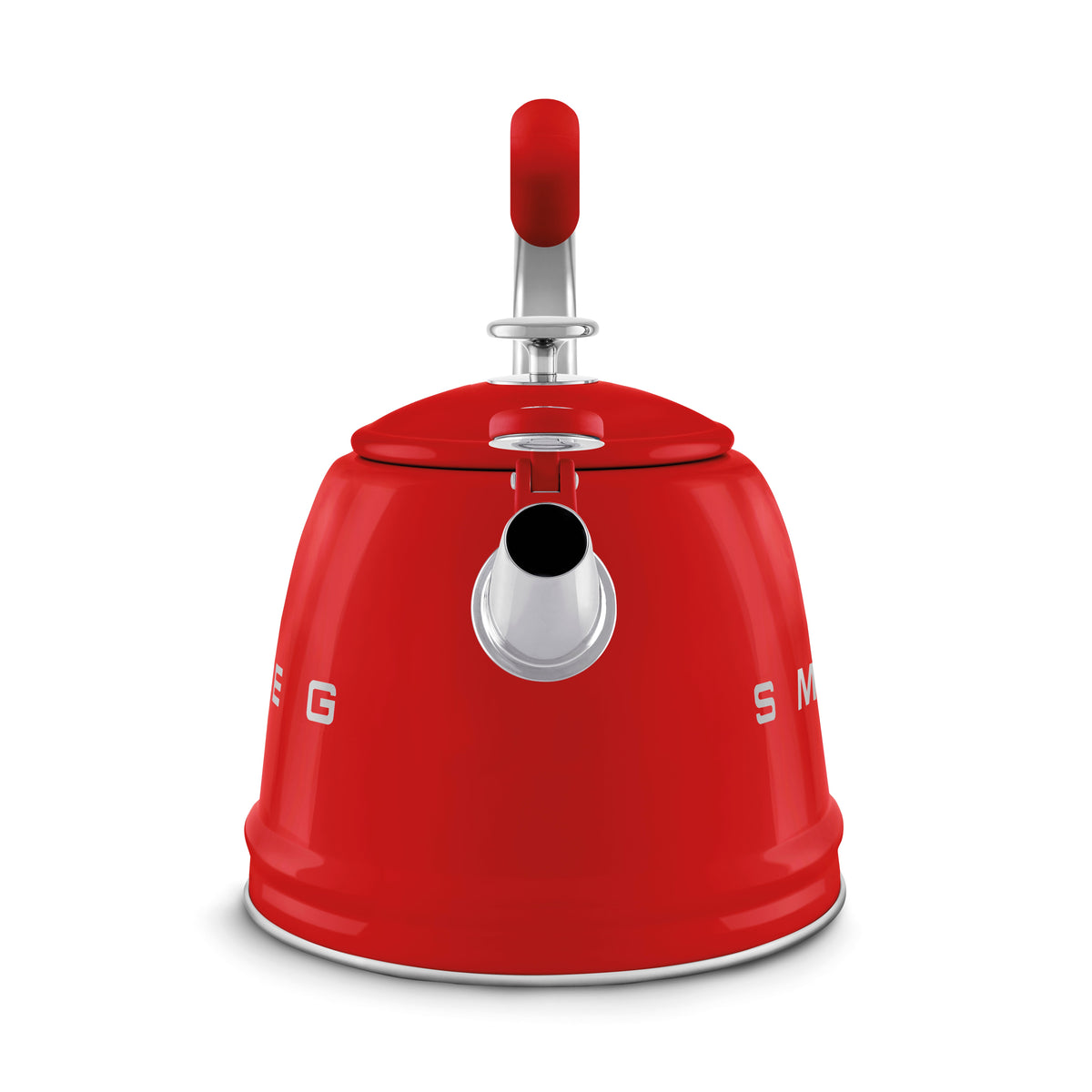 SMEG 10-Cup Whistling Kettle (WKF01) – Red