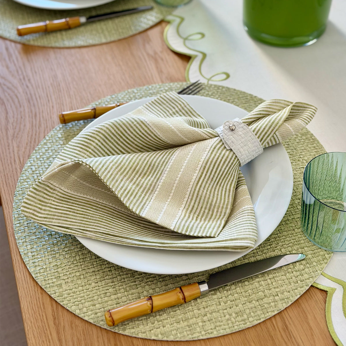 Bodrum Wicker Placemats — Bodrum collection image 2