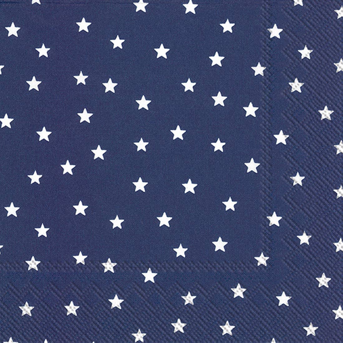 Paper Lunch Napkins 20 Count Little Stars Dark Blue