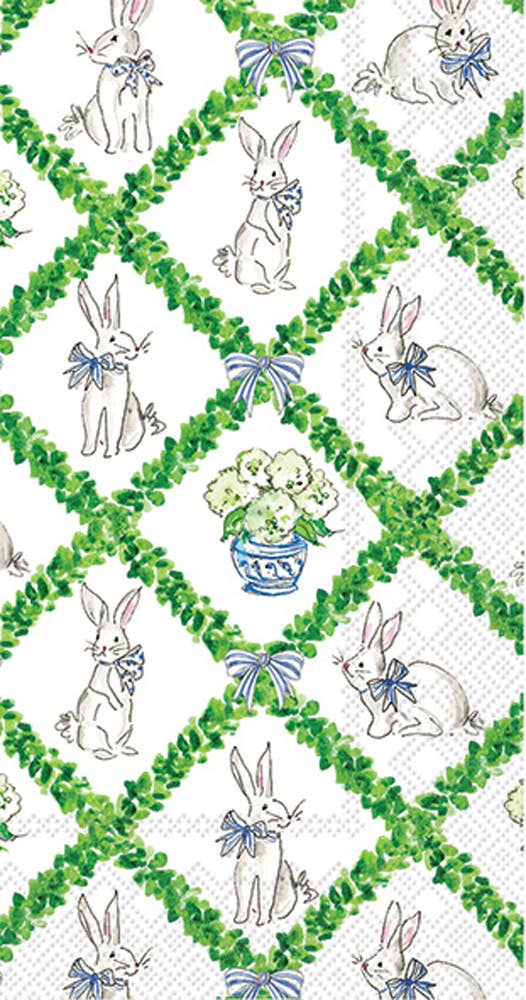 Paper Guest Towel Pack of 16 Easter Bunnies