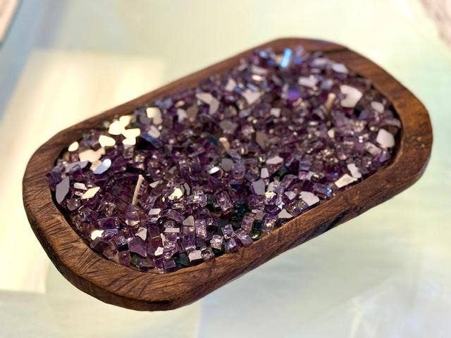 "FIRE BOWL" Dough Bowl Soy Candle (Various Colors/Scents)
