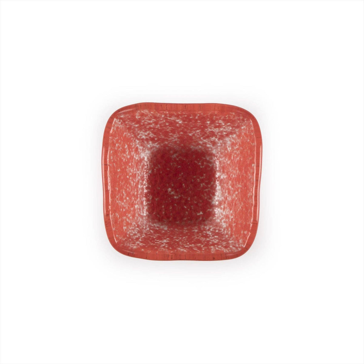 Glass Dinnerware 2.25" x 2.25" x h:1.5" 2 oz. Square Red Glass Ramekin (Set of 6)