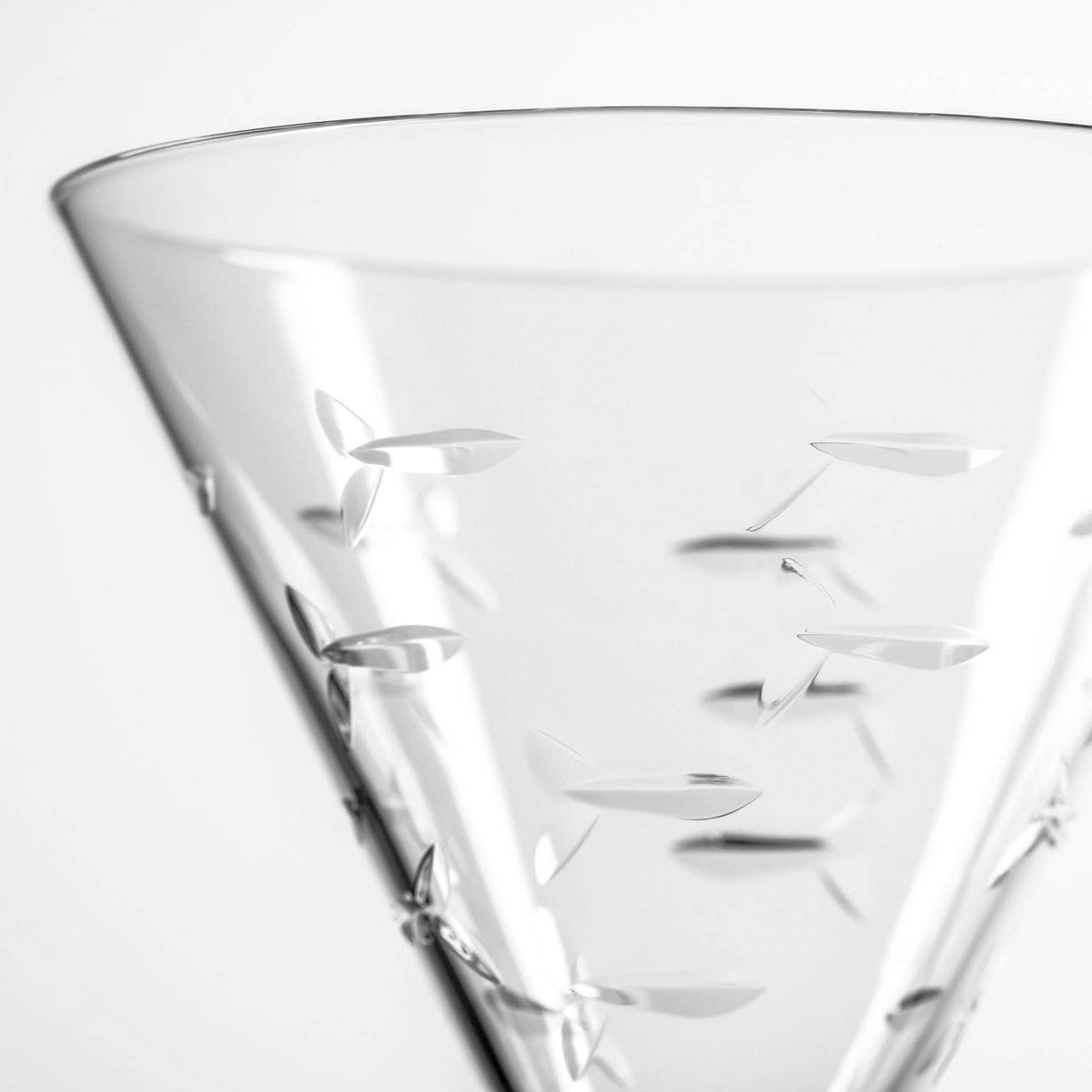 School of Fish Martini Glass 7.5oz