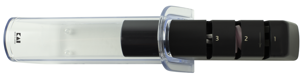 Shun Kai Diamond and Ceramic Retractable Sharpener
