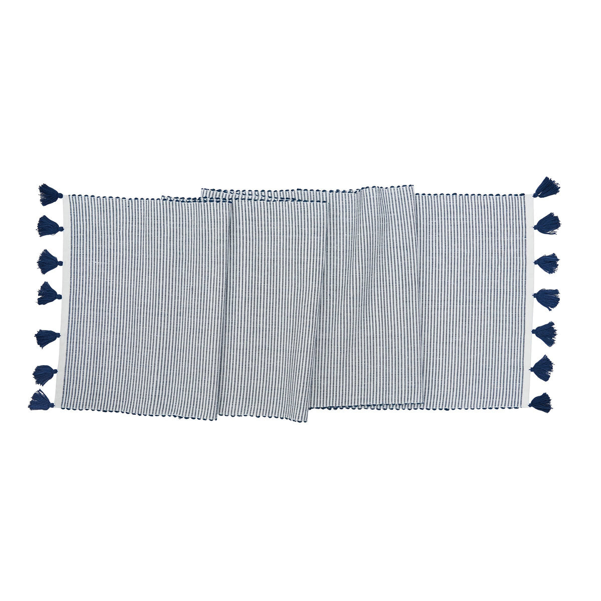 SALE 14" x 72" Brett Indigo Table Runner