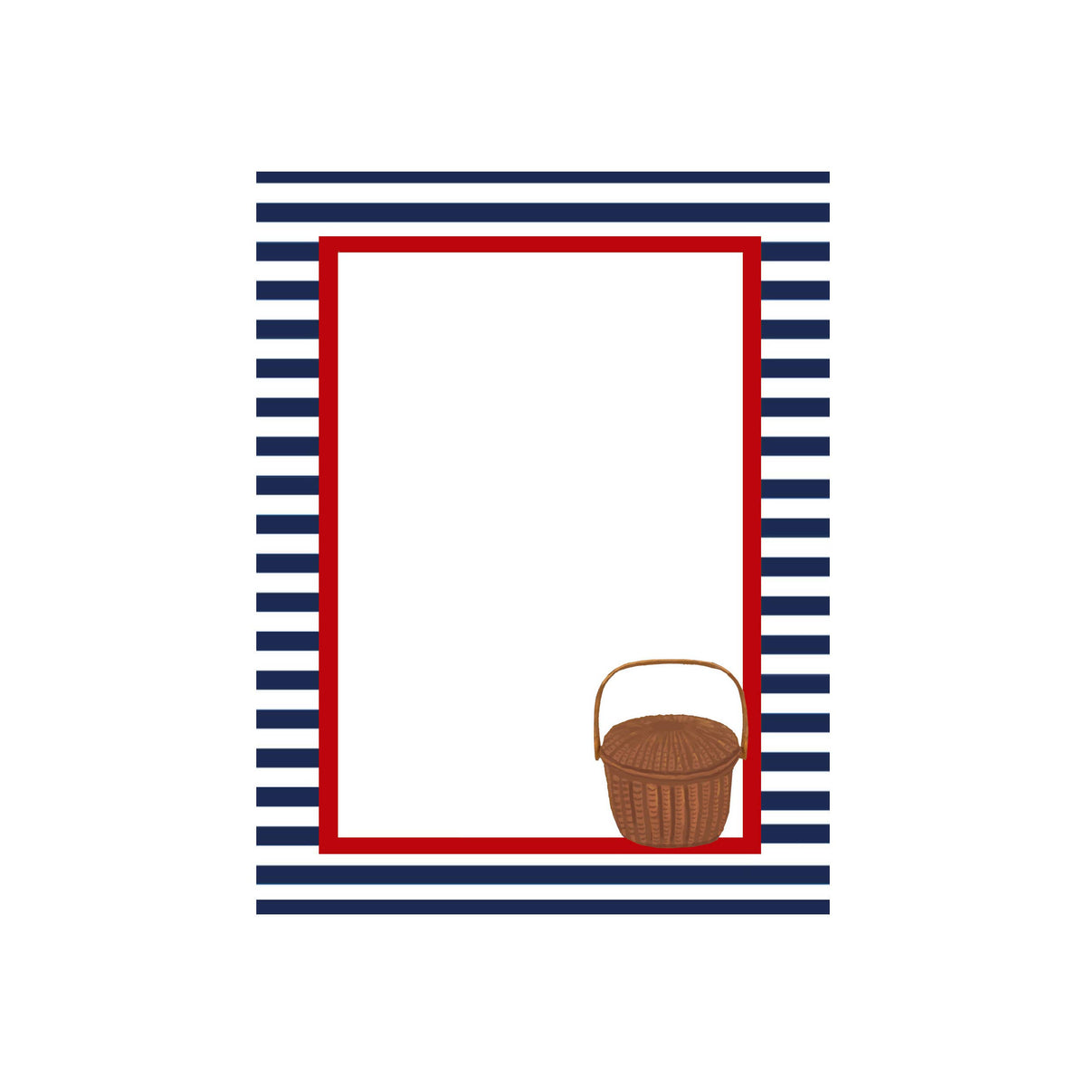 Notepad - Nantucket Basket