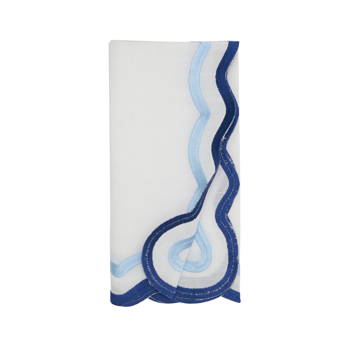 Scalloped Edge Cloth Napkin
