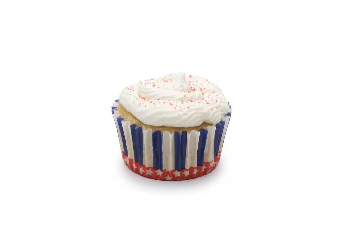 Fox Run PatrioticCupcake Liners, 50 Count, 3" x 3"
