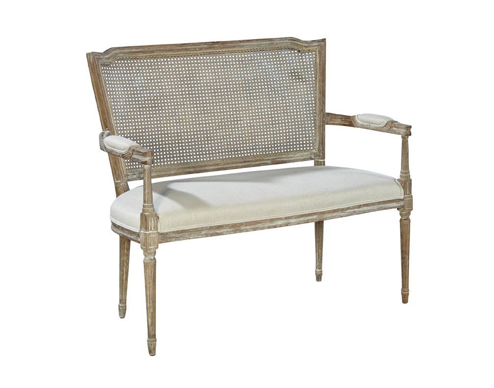 Beaufort Caned Settee