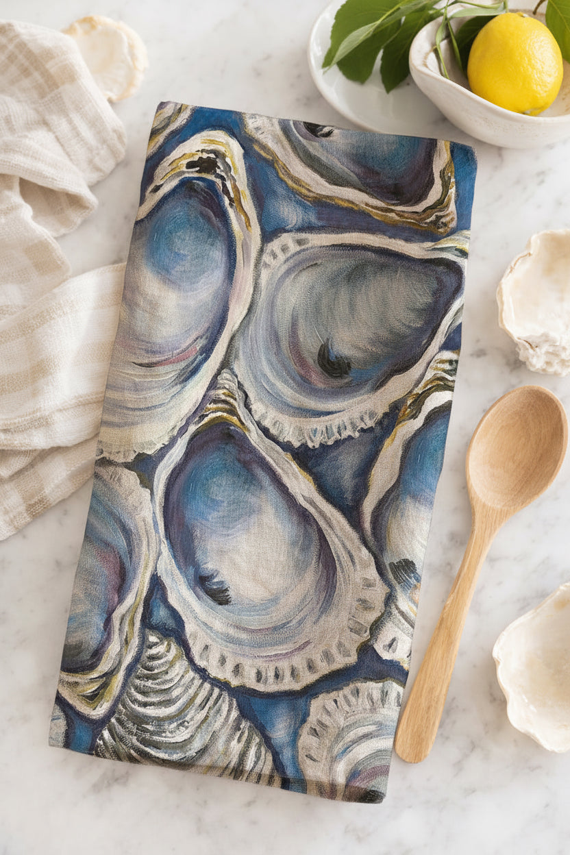 Oyster Tea Towel — photo 1