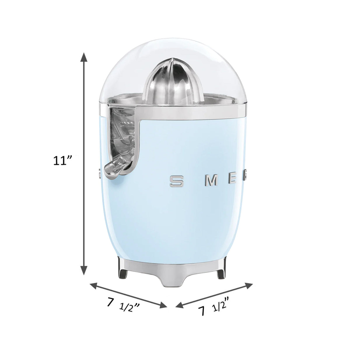 SMEG Citrus Juicer (CJF11) – Pastel Blue