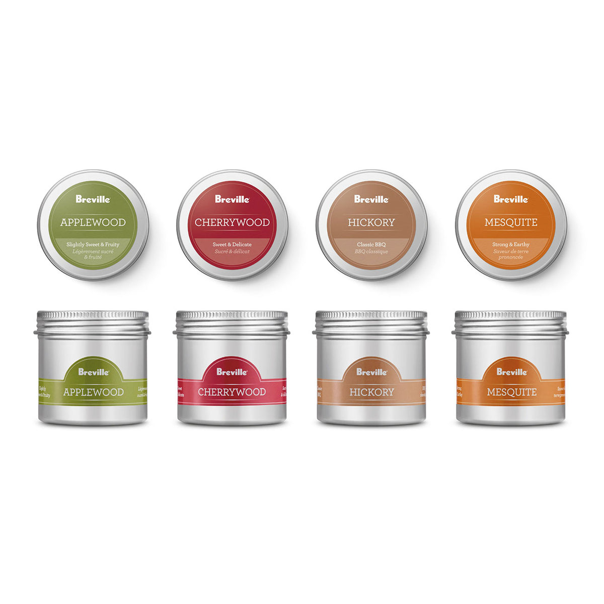 Breville Breville Smoking Gun Wood Chips Gift Set — 4 Jars