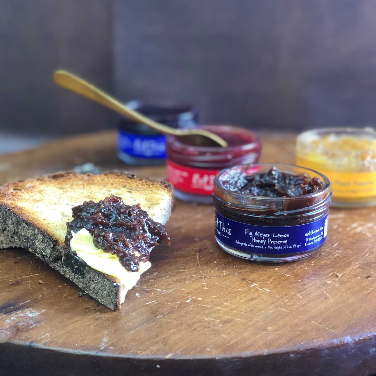 Fig Meyer Lemon Preserve – Honey Citrus | Cheese Board
