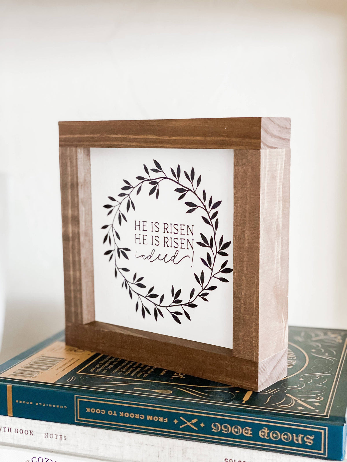 He Is Risen | Easter Wood Sign