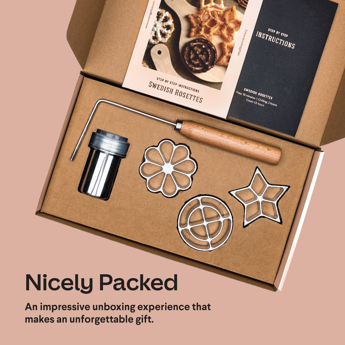Rosettes and Waffle Kit | Baking Tools | Women's Gift