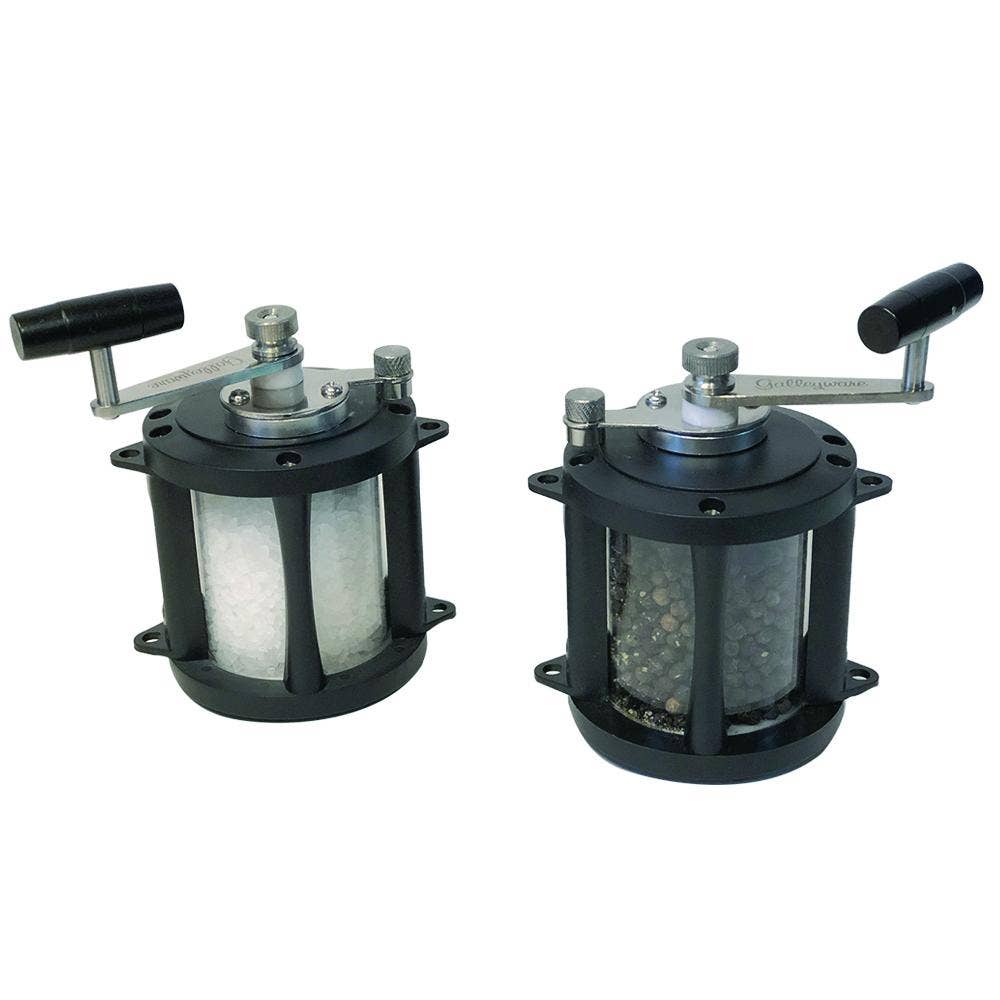 Sea Reel Salt & Pepper Mills