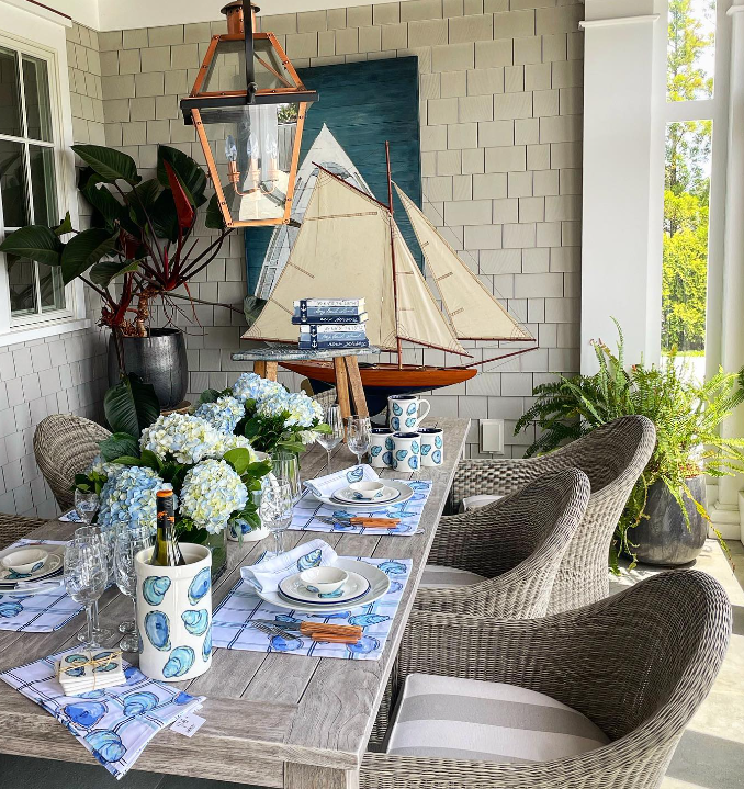 Oyster 4 Piece Napkin Set ***