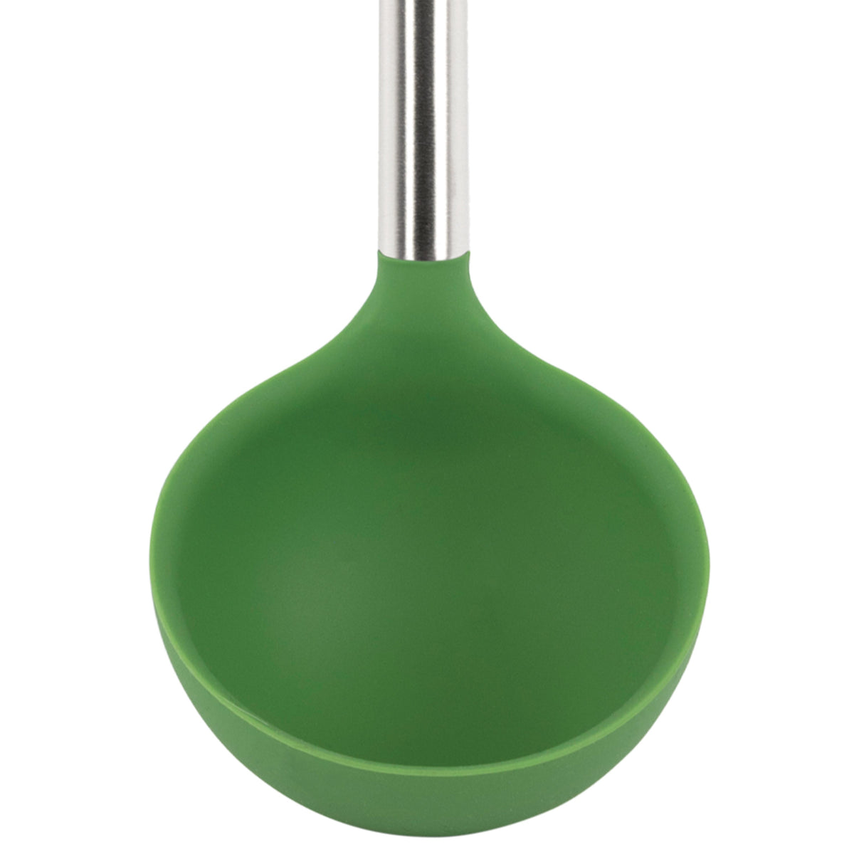 Silicone Ladle with Stainless Steel Handle Pesto
