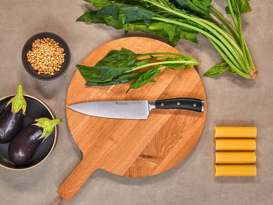 Wusthof Classic Ikon 8" Chef's Knife — Black