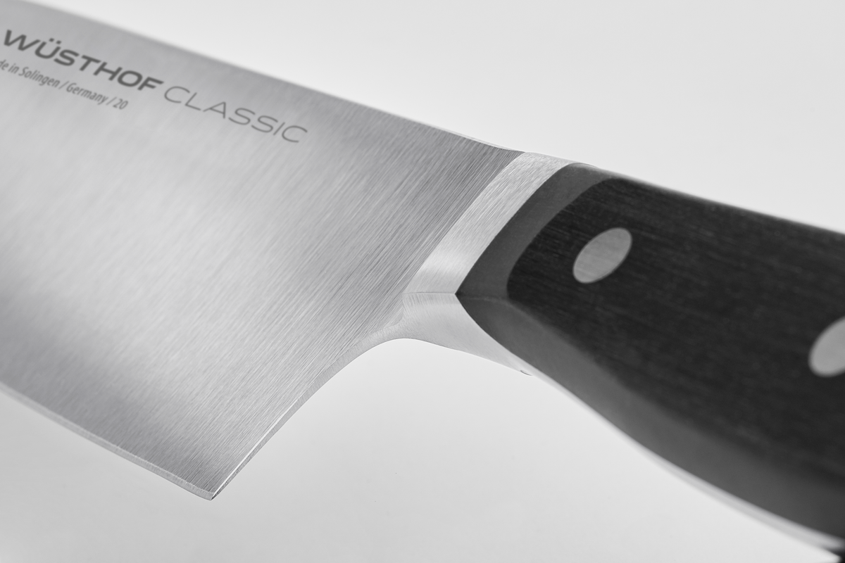 Wusthof Classic 4 1/2" Asian Utility Knife — Black