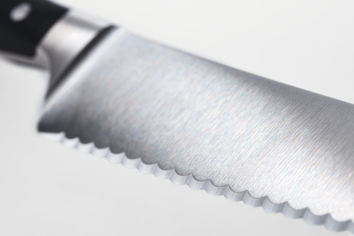 Wusthof Classic Ikon 10" Super Slicer — Black