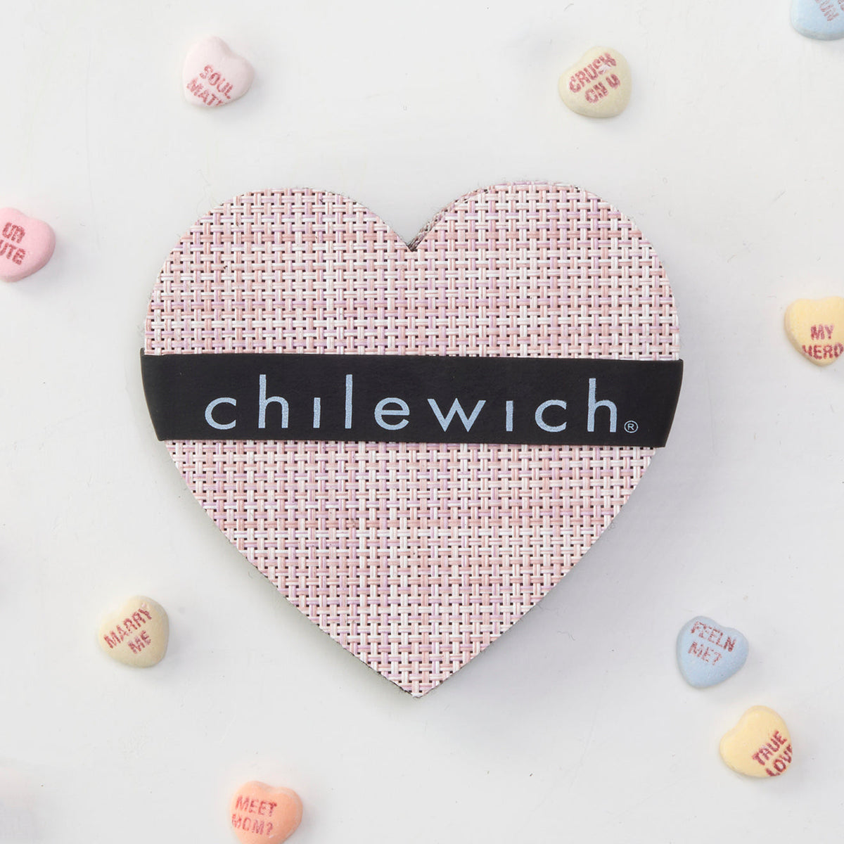 Heart Coasters - Blush