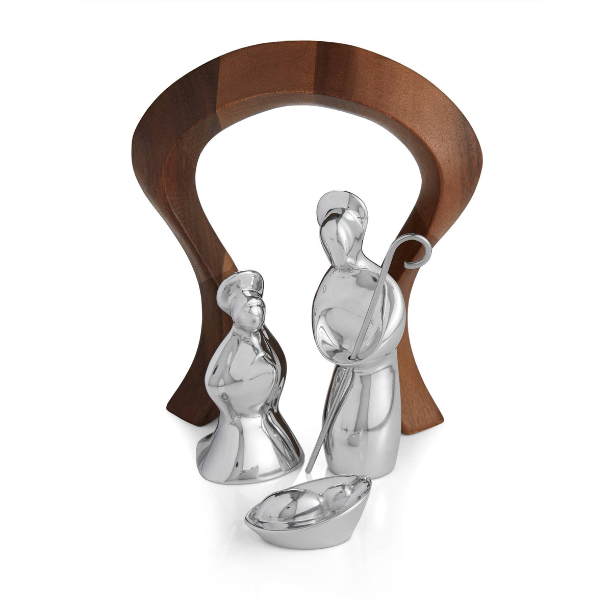 Holiday - Miniature Nativity Scene, (Set of 4)