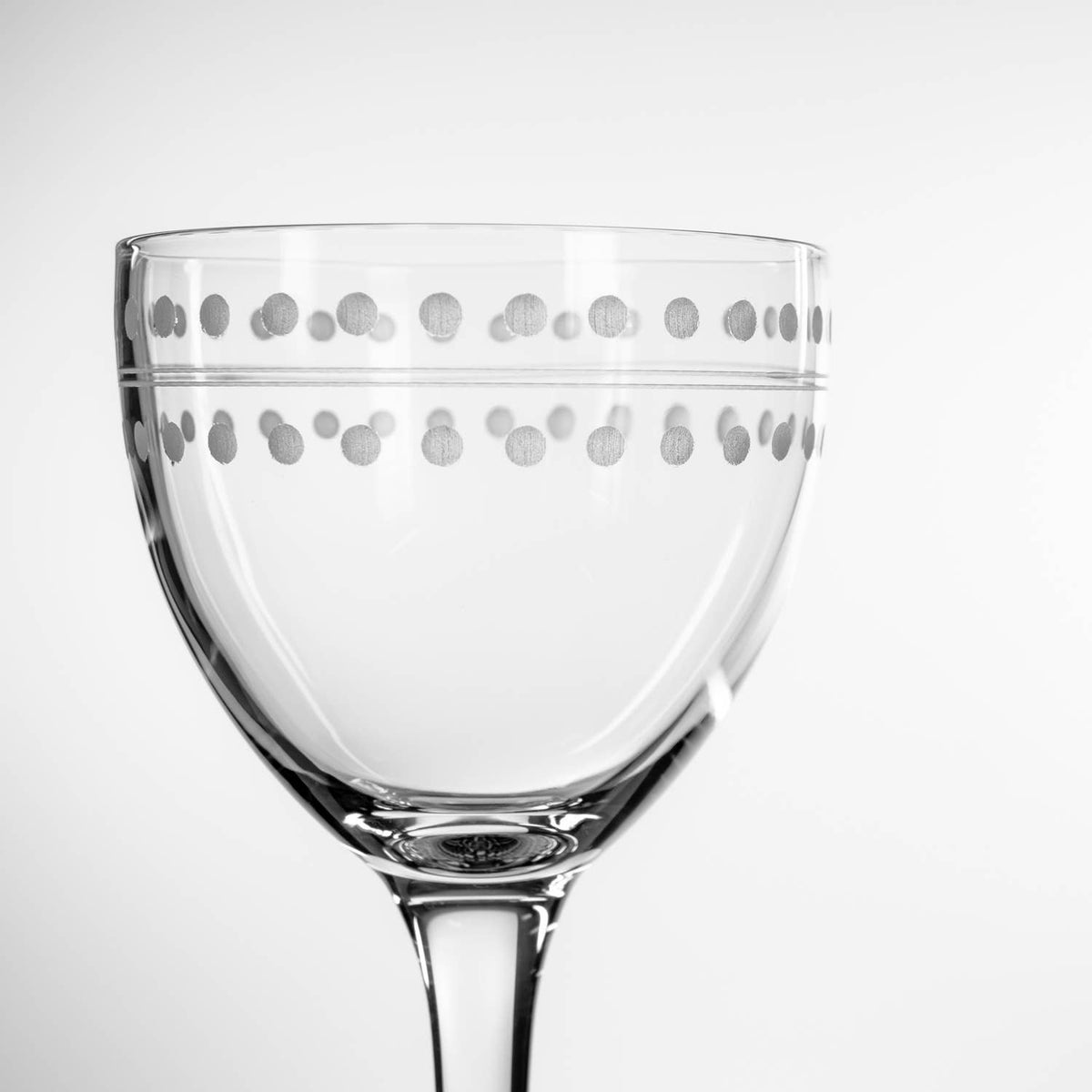 Mid-Century Modern Nick & Nora Cocktail Glass 4.5oz