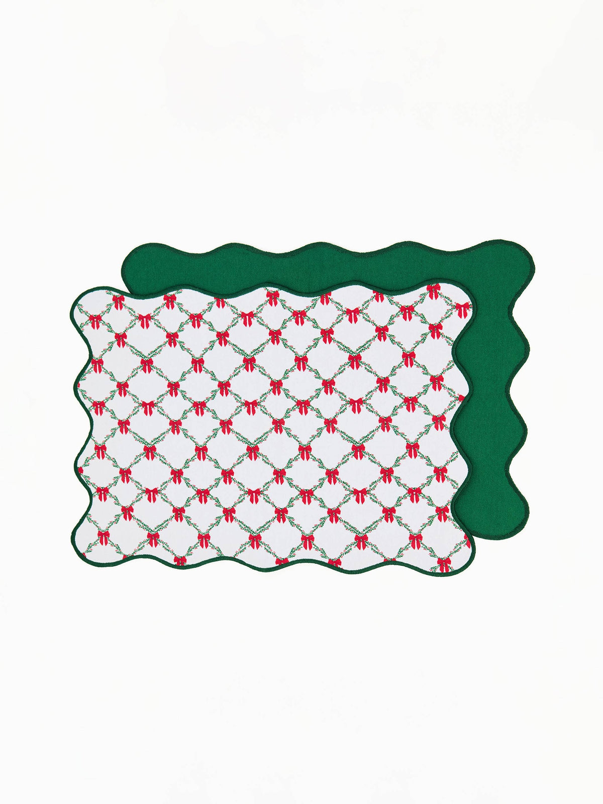 Placemat Holiday Trellis