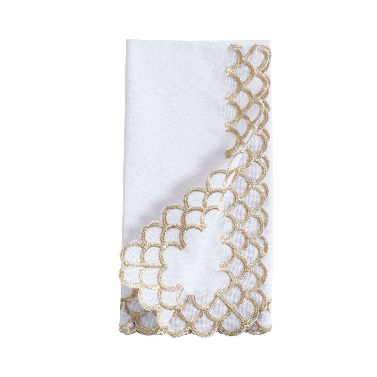 Scalloped Edge Napkin