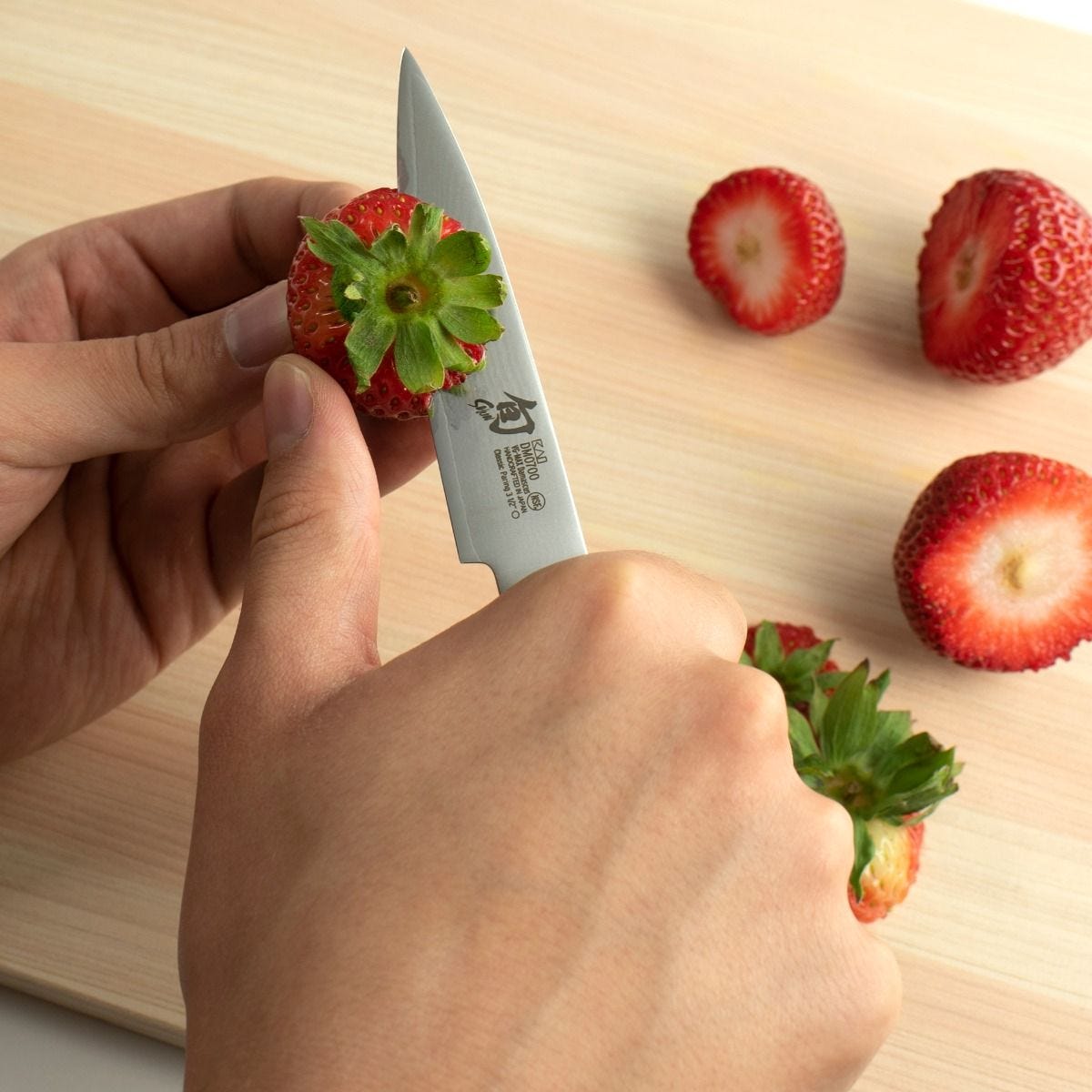Shun Classic Blonde 3.5" Paring Knife — Ebony