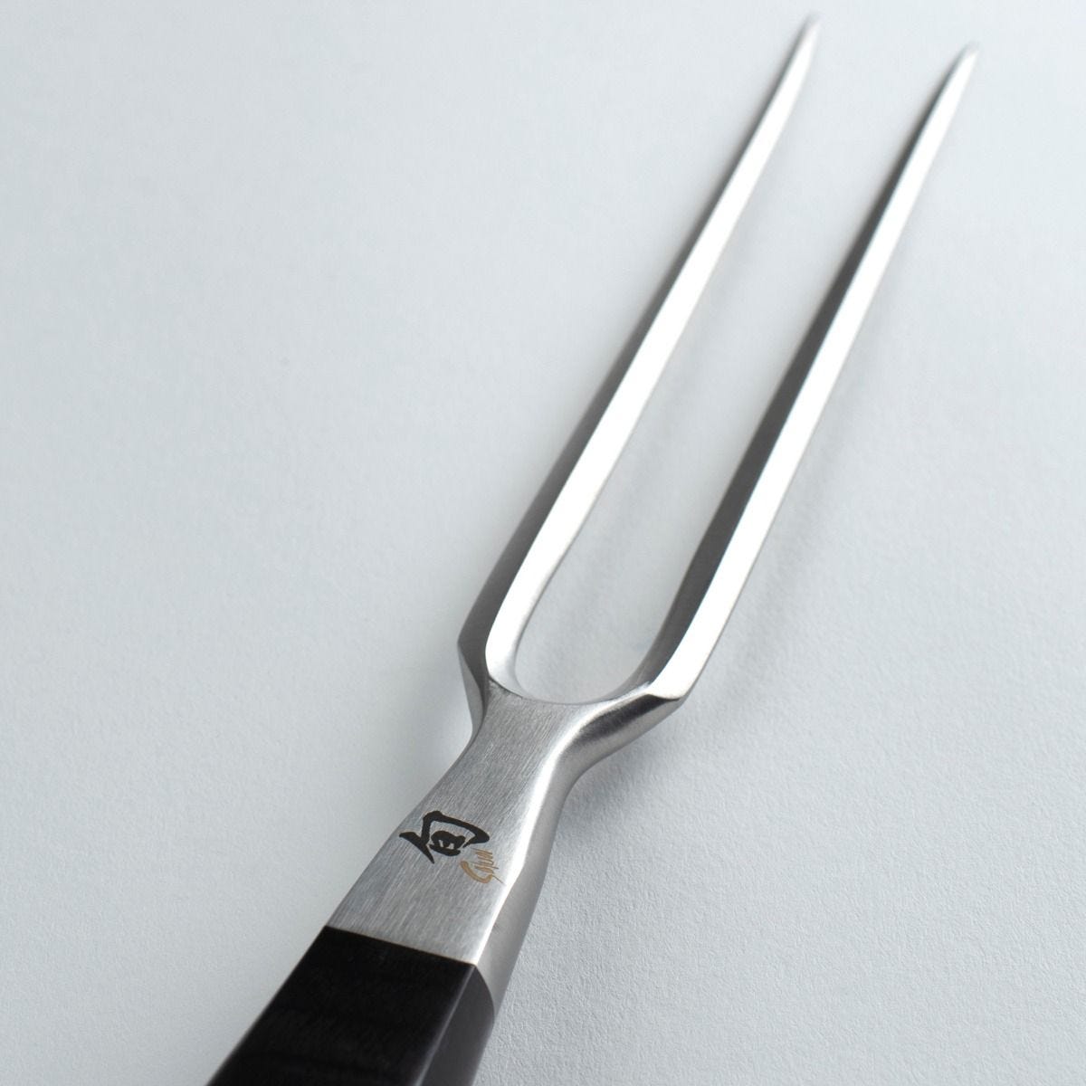 Shun Classic 6.5" Carving Fork — Ebony