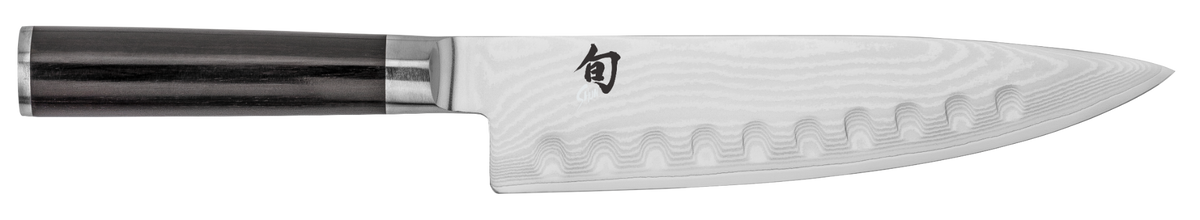Shun Classic 8" Hollow Ground Chef's Knife — Ebony