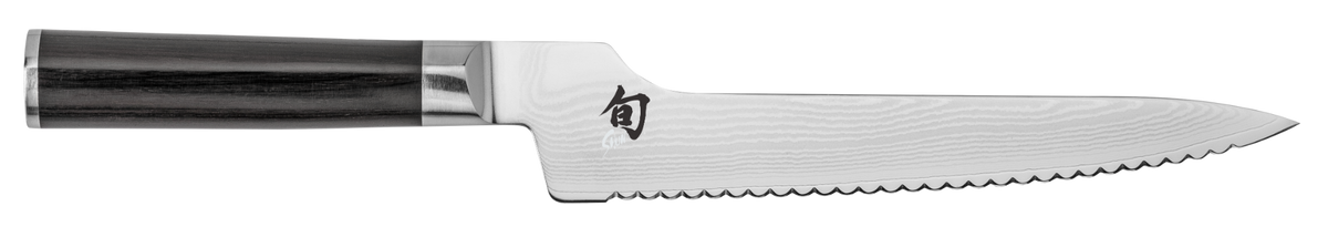 Shun Classic 8.25" Offset Bread Knife — Ebony
