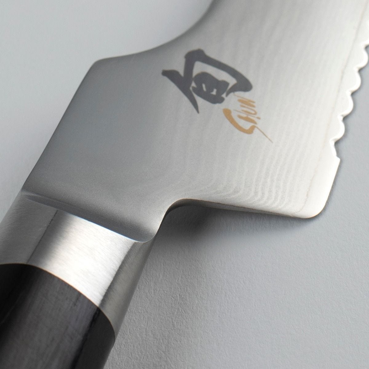 Shun Classic 8.25" Offset Bread Knife — Ebony