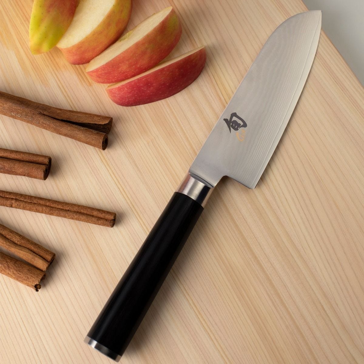 Shun Classic Blonde 5.5" Santoku — Ebony