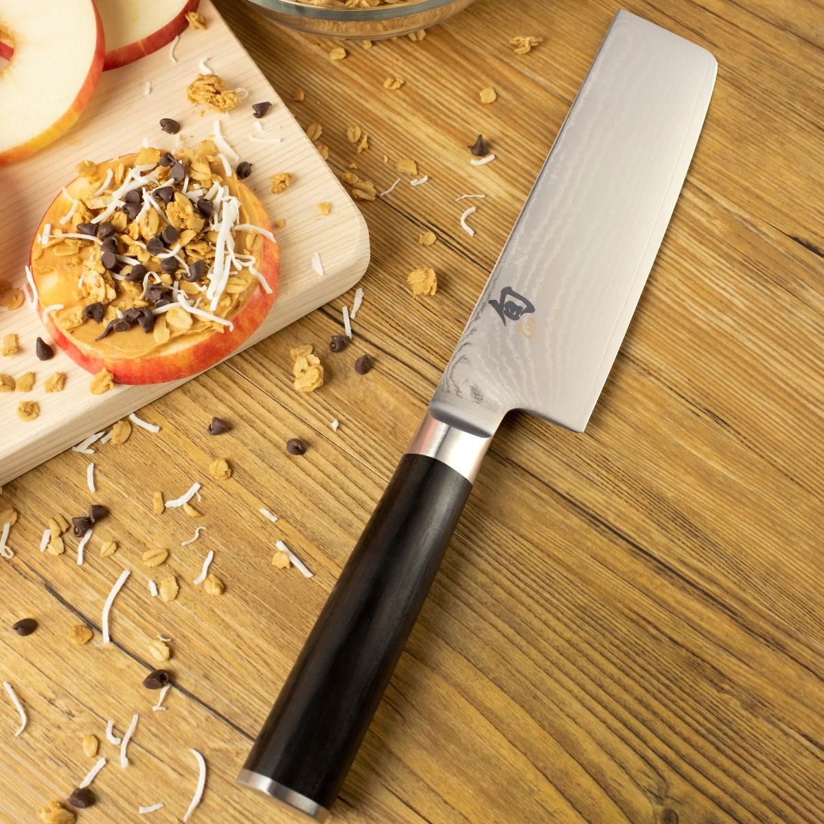 Shun Classic Blonde 6.5" Nakiri — Ebony