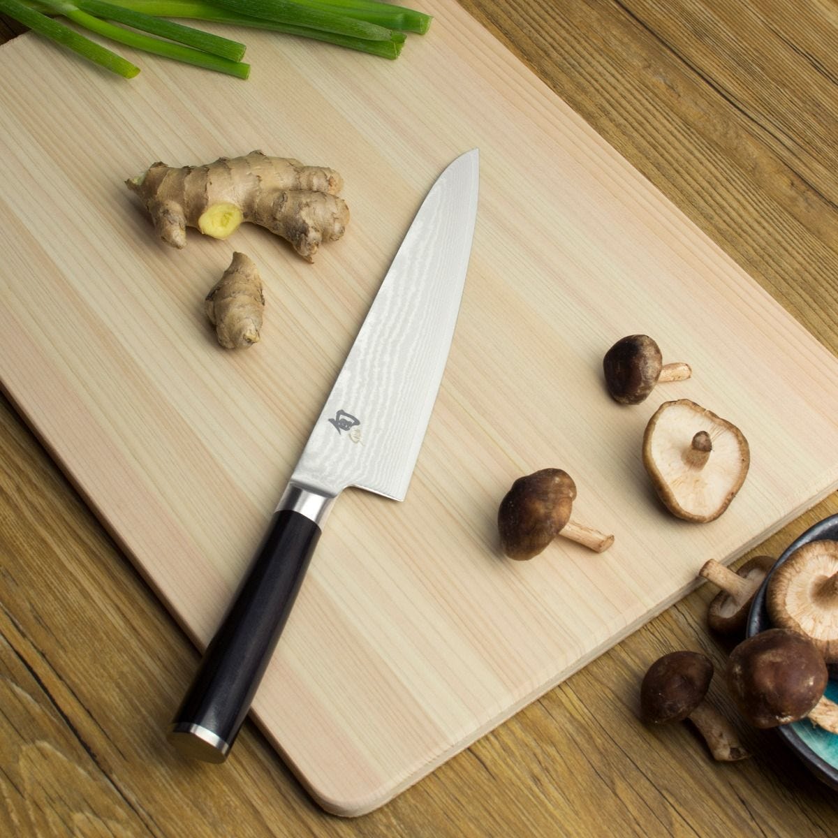 Shun Classic 7" Asian Cook's Knife — Ebony
