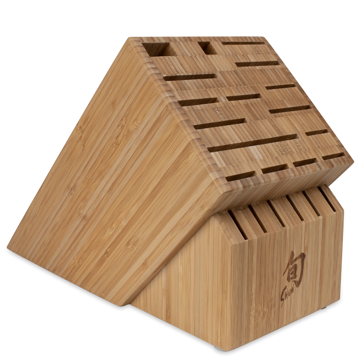 Shun 22–Slot Bamboo Block