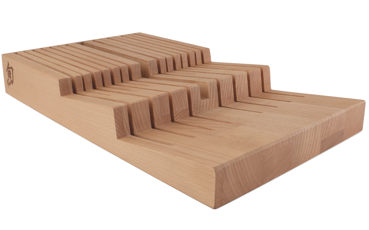 Shun 15–Slot In–Drawer Knife Tray