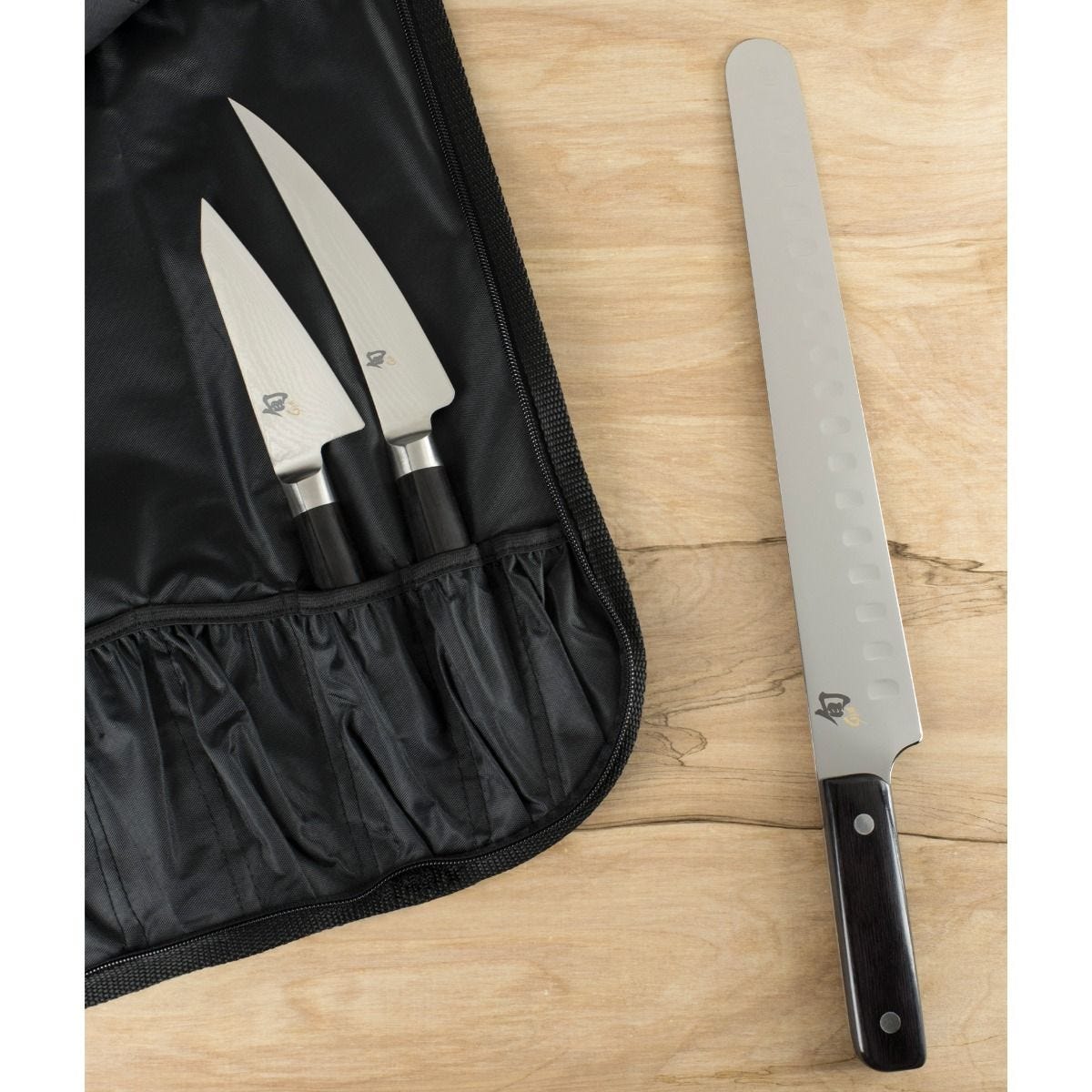 Shun Classic 4-Piece BBQ Set — Ebony